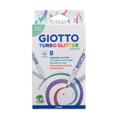 Rotulador Giotto Turbo Glitter Pastel 8 Colores | Giotto | Pack 1 Unidades